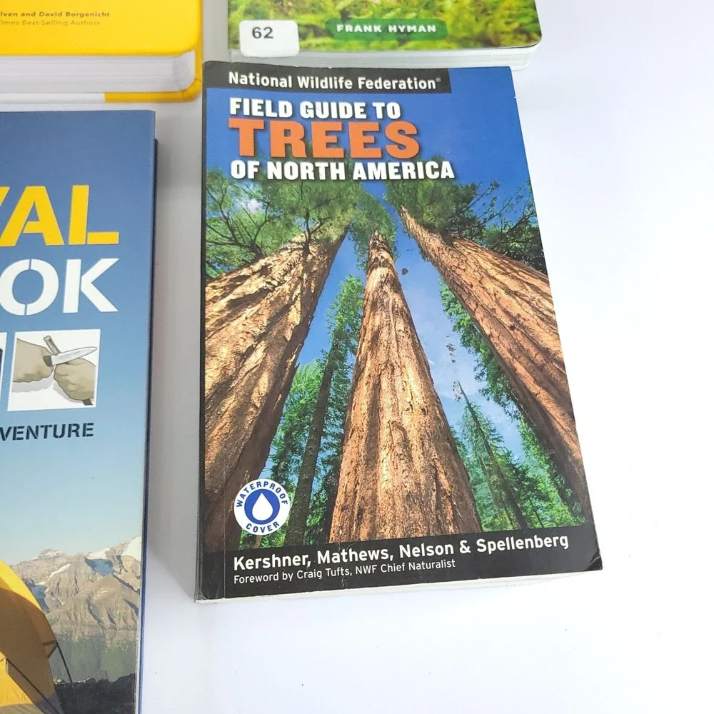 Lot 8 Prepper Books Homesteading Skills Off Grid Survival Canning Gardens Nature